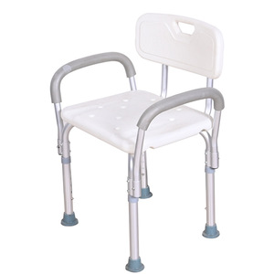 Silla de Ducha Good Fortune de Aleación de Aluminio, Capacidad de 250 Kg, Altura Ajustable, Equipo de Seguridad para Baño para Personas con Discapacidad - Product Image 4