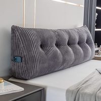 2023 Hot Sale Solid Pattern Großes dreieckiges Kopfteil Keil Bettruhe Lese kissen Kissen mit Rückenlehne Position ierungs stütze