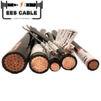 Cable Eléctrico Flexible de Cobre THWN 350MCM 2AWG 2/0AWG, Conductor de Cobre, Aislamiento de PVC 600V, Cable para Construcción