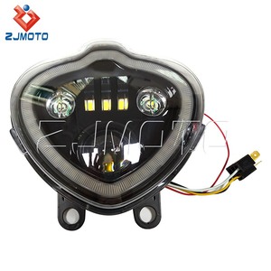 Gruppo faro LED per moto con occhi angolari per Kawasaki <span class=keywords><strong>Vulcan</strong></span> S 650 EN650 2015-<span class=keywords><strong>2021</strong></span> DRL lampada anabbagliante abbagliante - Product Image 3