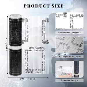<span class=keywords><strong>Film</strong></span> de protection de tapis automatique adhésif transparent de prix usine TUNI - Product Image 6
