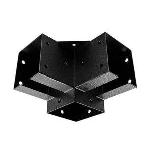 <span class=keywords><strong>Kit</strong></span> de pergola 4x4 3 voies support d'angle à 90 ° base d'ancrage de <span class=keywords><strong>poteau</strong></span> de clôture en <span class=keywords><strong>bois</strong></span> pour gazebos et pergolas de patio - Product Image 4