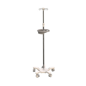 Soporte de suero Xinsheng con ruedas y bandeja, soporte de goteo portátil para uso hospitalario - Product Image 3