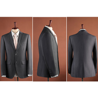 Ensemble de costume 3 pièces bleu marine, costume formel, costume de bureau, costume de mariage, costume de marié, costumes sur mesure de luxe pour hommes, fabricants de costumes pour hommes