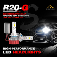 OEM 100W 10000LM voiture phare LED H7 Canbus ampoule avec aluminium 6000K température de couleur pour 12V-24V H1 H3 H8 H9 H11 voitures