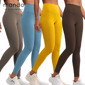 <span class=keywords><strong>Abbigliamento</strong></span> da Palestra di Alta Qualità per Donne, Pantaloni TikTok a Vita Alta, Leggings da Yoga, Fornitura ODM, <span class=keywords><strong>Abbigliamento</strong></span> <span class=keywords><strong>Fitness</strong></span> con Tasche - Product Image 2