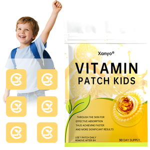 Patchs de Vitamines Transdermiques Multivitaminés pour Enfants, Adhésion Forte, 30 Pièces, Usage Quotidien, Vente Chaude OEM - Product Image 1