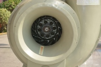 XICHENG Custom 32000 M3/H Ventilateur centrifuge FRP à volume d'air élevé 3000Pa Moteur de conversion de fréquence à lame en plastique 40dB + OEM de bruit