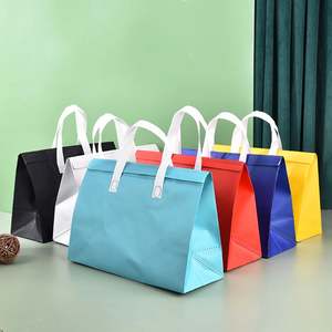 Sac isotherme personnalisé en non-tissé recyclé avec film aluminium pour aliments froids et glace – Fournisseur d'usine - Product Image 2