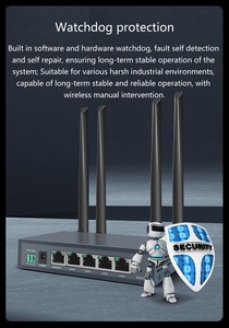 WZ-LAN AC1200Mbps Wifi5 Industrial LTE 4G WiFi <strong>Router</strong> with SIM Slot DIN Rail <strong>Installation</strong> and RS232 RS485 - Product Image 5