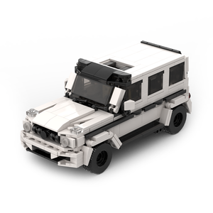 MOC M03009H SUV City Car Racer Classic off-road Building <b>Blocks</b> Brick Racing Super Technique Creative Garage DIY Set - Product Image 5