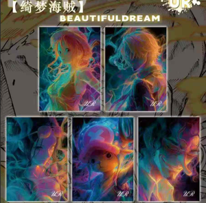 SHANGYOU One Piece Cartes de collection détachables Polaroids Anime <span class=keywords><strong>Dessin</strong></span> <span class=keywords><strong>animé</strong></span> Luffy Zoro Cartes à collectionner Boîte mystère Cadeau - Product Image 3