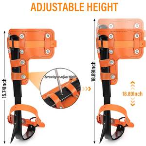 Punte rampicanti dell'albero degli scalatori del palo di legno dello strumento rampicante dell'albero - Product Image 2