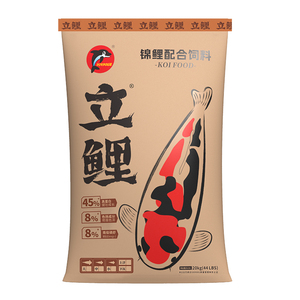 20kg Porpoise Koi 식품 고단백 부유 물고기 식사 곡물 프리 색상 가방에 포장 된 신체 성장을 위해 향상 - Product Image 1