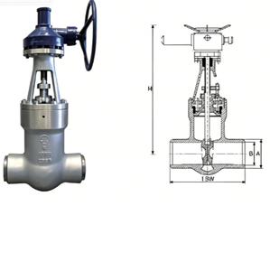 Vannes <span class=keywords><strong>à</strong></span> opercule auto-étanches en acier inoxydable/forgé/acier au carbone WCB de qualité supérieure, norme américaine, DN50-DN250 pour applications industrielles - Product Image 1