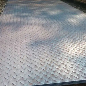 Tôles d'<span class=keywords><strong>acier</strong></span> carbone à motif damier de qualité supérieure S235JR S355JR SS400 ASTM A36, épaisseur 0,5 mm-3,0 mm, plaque d'<span class=keywords><strong>acier</strong></span> gaufrée personnalisée de qualité supérieure - Product Image 4