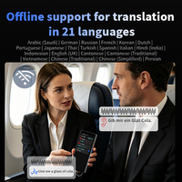 VORMOR G6-A, dernier appareil de traduction intelligent en ligne, traduit 150 langues, traduction multilingue pour la communication mondiale