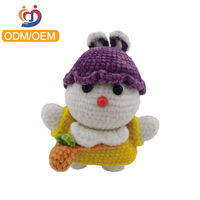Buat Boneka Rajut Sendiri, Mainan Boneka Rajut Tangan, Boneka Hewan Isi Rajutan, Boneka Rajut Buatan Tangan Kustom