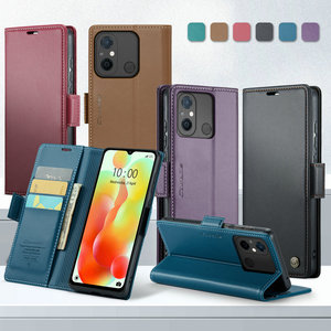 CaseMe-Portefeuille RFID vintage pour Redmi 13C 12 C 11A Note 13 Pro 4G, étui magnétique pour cartes de crédit, étui à rabat pour Redmi 13C - Product Image 6