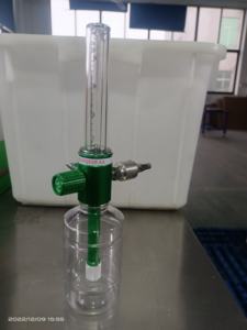 酸素流量計英国標準0-15L病院患者呼吸用 - Product Image 2