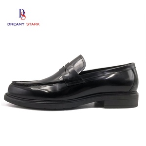 Chaussures Homme Classiques en Cuir Verni de Haute Qualité, Modèle Dreamy Stark, Couleur Personnalisée, à Enfiler, avec Semelle en Caoutchouc, Idéales pour le Bureau et les Mariages - Product Image 2