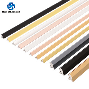 BETOCI Aluminum Alloy T-Shaped Decorative Strip 6/8Cm Self-Adhesive Edge Banding For Cabinet Wardrobe Door - Product Image 2
