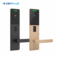 Serrure de porte électronique de contrôle d'accès de porte d'hôtel de conception moderne