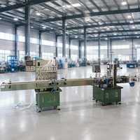 Nouvelle arrivée : Ligne de production de machines de remplissage et de bouchage automatiques de bouteilles d'eau à six têtes personnalisées