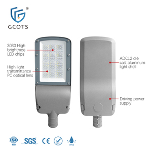 Lámpara de Calle LED de Alta Luminosidad con Carcasa Impermeable IP65 de Aluminio Fundido a Presión, Ángulo Ajustable de 30-150W - Product Image 5