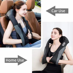 Electric Full Body Massager With 8 Massage Heads Cordless Shoulder Massager Shawl