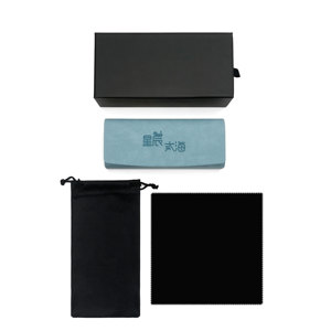 Hộp đựng kính mắt bằng da PU cứng hình vuông, chất lượng cao, tùy chỉnh, bảo vệ mắt kính - Product Image 2