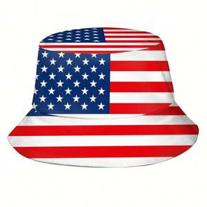 Chapeaux Bob Personnalisés Drapeaux Nationaux 2026 en Gros pour Fans de Football – Respirants en Polyester/Coton, Cadeau Promotionnel Toutes Saisons - Product Image 2