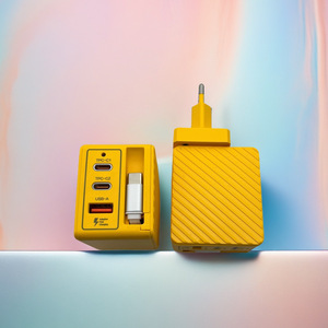 Điện Thoại Di Động Tường Bộ Sạc Nhanh Chóng Sạc Đầu Du Lịch Adapter Với Được Xây Dựng Trong Cáp Mở Rộng Sạc Nhanh - Product Image 4