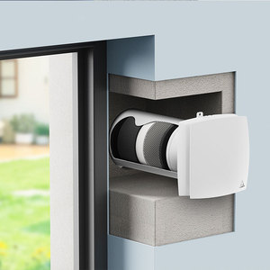 เครื่องฟอกอากาศแบบติดผนังไร้ท่อ ระบบ ERV ควบคุมผ่าน WiFi สำหรับโรงแรม พร้อมแผ่นกรอง HEPA 99% และเครื่อง<span class=keywords><strong>แลก</strong></span>เปลี่ยนความร้อนแบบเอนทาลปี สำหรับระบบ HVAC - Product Image 2