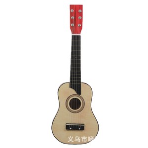 Mini guitarra de 25 pulgadas de madera de tilo, instrumento musical de seis cuerdas para niños, guitarra de juguete, guitarra acústica para principiantes - Product Image 5