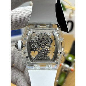 Nouvelle Montre Modèle 2026 - Tourbillon à Design Creux Boîtier en Cristal - Montre Haut de Gamme - Montre Mécanique pour Homme - Product Image 5