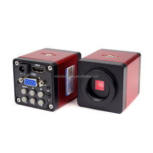 Microscope <span class=keywords><strong>numérique</strong></span> industriel trinoculaire SANQTID avec <span class=keywords><strong>caméra</strong></span> LED 720P haute définition, autofocus, zoom stéréo confocal avec support - Product Image 2