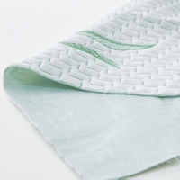 Matelas pliant silencieux et imperméable en bambou personnalisé et housses vente directe d'usine housse de matelas en fibre de bambou
