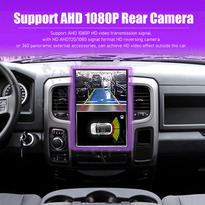 14.4นิ้วแอนดรอยด์13 CarPlay มัลติมีเดีย GPS นำทางอัตโนมัติสเตอริโอไร้สายสำหรับ Dodge Ram 1500 2013-2018 DSP วิทยุสำหรับยานพาหนะ - Product Image 5