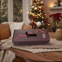 Coffret cadeau bas de Noël Emballage cadeau de Noël Boîte chaussettes