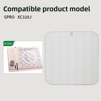 Kit de remplacement de cartouche filtrante HEPA ultra-mince en PET TRICOLOR FISH de haute qualité TF608 pour salons de manucure