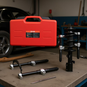 Ensemble de compresseurs de ressorts MacPherson YEVOR, capacité de compression de 2646 lb, avec support de sécurité et étui de transport - Product Image 2