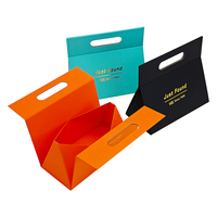 Caja de Cartón Rígida Plegable Triangular de Lujo, Bordes Lisos, Estilo Moderno, Presentación de Regalos Premium, Caja Triangular Plegable
