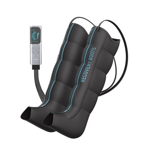 림프 배수 및 순환을위한 5 챔버 근육 회복 홈 압박 요법 마사지 공기 압축 다리 부츠 - Product Image 6