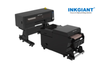 Ukuran A2 42cm cetak lebar INKGIANT pencetak DTF dengan 2 epson I3200 Printhead untuk semua jenis kain pencetakan biaya efektif