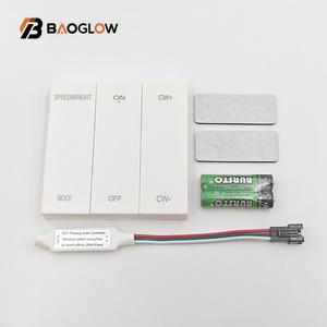 ไฟ LED คุณภาพสูง 6 ปุ่ม แบบพลาสติก SPI กำลังไฟ 300w พร้อมรีโมทคอนโทรล ควบคุมการหรี่แสงได้ 12v - Product Image 1