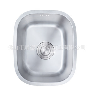 Fregadero Individual de Acero Inoxidable 304, Modelo 3238, Superficie Pulida, para Barra o Mostrador - Product Image 5