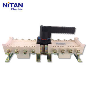 HGLZ2-315A 400A/4J 4P triphasé quatre fils manuel Double entrée double puissance <span class=keywords><strong>fusible</strong></span> interrupteur sectionneur cuivre - Product Image 3