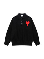 Vente directe fabricant – Pull décontracté en coton à manches longues pour homme, anti-boulochage, anti-plis, motif lettres, collection automne