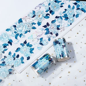 Günlük işçiliği için geniş PET şeffaf bant su geçirmez Scrapbooking dekoratif çıkartmalar - Product Image 2